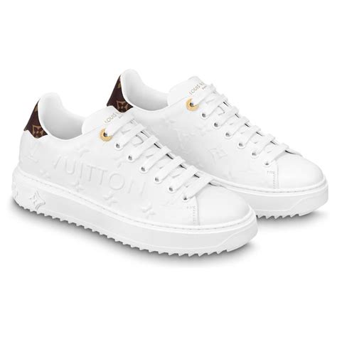 louis vuitton time out sneakers white price|time out lv sneakers.